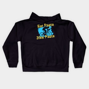 Eat Pasta Bike Fasta Kids Hoodie